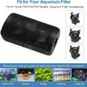 Aquarium Filter Intake Guard Fits for Fluval Aquarium Filter FX2/FX4/FX6, Aquarium Intake Guard Fish Safe Filter Cover Aquarium Filter Accessories