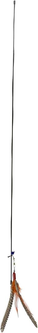 GoCat Da Bird Rod and Feather Cat Toy, Handmade in The USA (1 Bird)