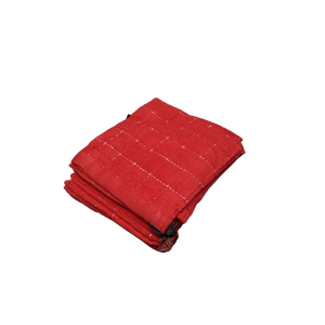 Red Dsh Towels with White Stitch Accents 6 Pack, 13x14inch