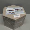 22 Pack Self-Adhesive Acoustic Panels 12" X 10" X 0.4" - Sound Proof Foam Panels with High Density, Stylish Hexagonal Design, Flame Resistant, Absorb Noise and Eliminate Echoes(Camel)