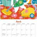 Gladstone Media If Cats Were Nice 2026 Square Wall Calendar, 12-Month Monthly Calendar, Humorous Cat Illustrations, 12  12 Wall Hanging Calendar