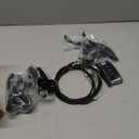 V-Type Bike Brake Set, Complete Universal Bike Front and Rear MTB Brake, Bicycle Brakes, Inner and Outer Cables, Include Brakes Lever Calipers Multi-Tool Wrenches