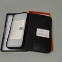 SHIELDON Wallet Case for iPhone 17 Pro Max 6.9-inch 2025 | Genuine Leather | RFID Blocking | Credit Card Holder | Flip Magnetic Cover | Kickstand | Shockproof Inner Phone Shell | Black