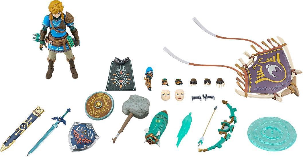 Good Smile Company The Legend of Zelda: Tears of The Kingdom  Link (DX Edition) Figma Action Figure