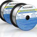 AZZUNO Flux Core Mig Welding Wire, E71T-GS Mild Steel Gasless Mig Wire .030" 2-LB, 2-PACK