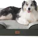 Bedsure XL Orthopedic Dog Bed for Extra Large Dogs - Waterproof XLarge Dog Cat Bed, Comfort Dogs Couch Sofa with Washable Removable Cover, Pet Bed with Nonskid Bottom, Boreal Canopy Green, 42"