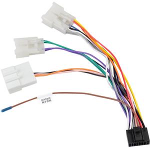 Car Stereo Harness Adapter for Toyota Highlander RAV4 Camry Corolla Land FJ Cruiser Vios Yaris Radio Wiring Harness Cable No JBL Amplifier & Canbus