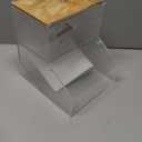 2 In 1 Laundry Pods Container & Dryer Sheet Holder, Acrylic Dryer Sheet Container with Bamboo Lid, Clear Dishwasher Pod Holder with Stickers for Laundry Room, Kitchen, Home