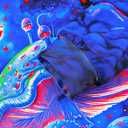 RAISEVERN Hoodies for Men Women 3D Graphic Fleece Sweatshirts Pullover Novelty Cool Funny Hoody Hooded With Pockets