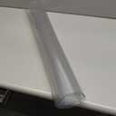 Transparent Table Protection Cover 29.5x59.1in, Thick Wipeable Pad, Transparent PVC Table Cloth, Plastic Wipe Clean Table Cloth, Tablecover Clear Waterproof (1mm)