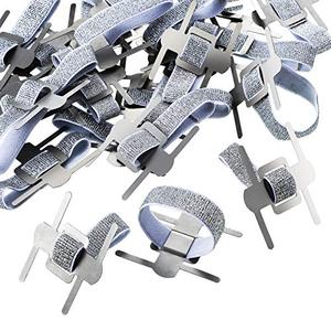Elastic Wrist Corsage Bands, Elastic Wristlets for Wedding Prom Flowers (14 Pieces)