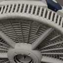 Lasko Wind Machine Fan, Air Circulator Fan with 3 Speeds, 20" Model 3300, Gray