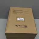 2Pack Large Stackable Kitchen Storage Drawers, Clear Foods Organizer Bins with Handles, Easily Assemble for Bathroom, Kitchen, Pantry, Cabinet, Closet(XL-UP Handle)