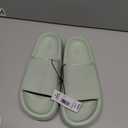 MIA Women's Lexa Cloud Cushion EVA Foam Slipper Sandals – Waterproof, Non-Slip, Spa & Shower Use, Size 10 (Mint Green)