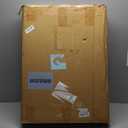 AUXKO All Weather Floor Mats for 2025 2026 New Tesla Model Y Juniper Cargo Mat with Backrest Mat & Front Trunk Liner & Rear Cargo Mat Car Full Set Accessories Guard Odorless Anti-Slip TPE Mats Red