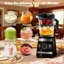 64oz Low-Profile Blender Pitcher Compatible with Vitamix 5200/7500/5000/6300/750/E310/VM0102/VM0103/VM0197- BPA-Free Container Jar Cup for Classic & Explorian Series Etc