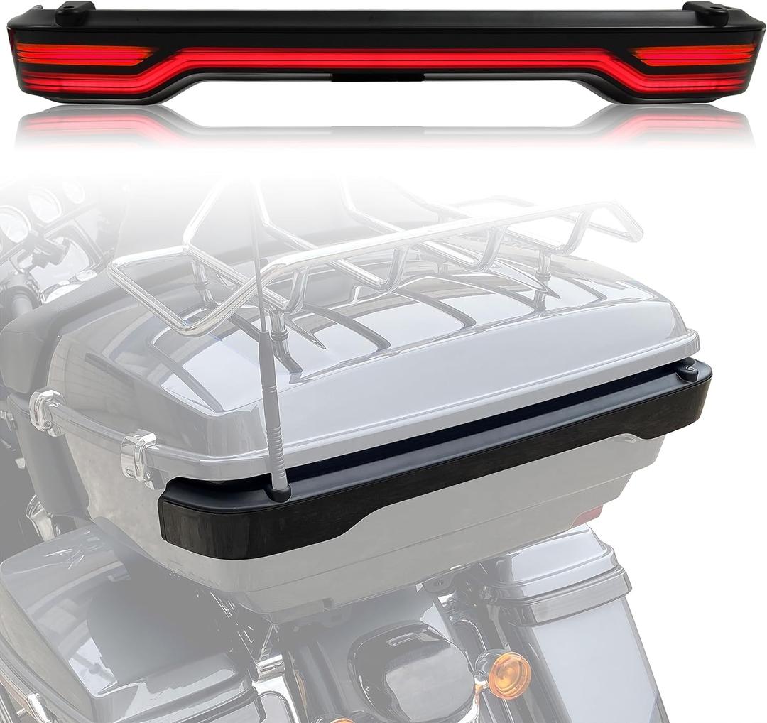 Smoke King Tour Pack Pak LED Brake Turn Tail Lamp Kit for 2014-2022 Harley Touring Road Glide Street Glide Electra Glide Tail Light Accessories (Replace #67800368)