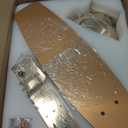 Crystal Ceiling Fan Fandelier with Lights-Ceiling Fans with Lights,50" Low Profile and Remote Control, Flush Mount, Reversible, Dimmable, Noiseless,Gold Ceiling Fan for Bedroom