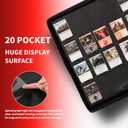 2000 Pockets Trading Card Binder (BLACK) | 20-Pocket Card Ablum Compatible with MTG,Sports Cards & Other Standard Size Trading Card