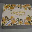 Mothers Day Gift for Mom Wife Grandma Sister Friend - Self Care Gifts for Women Birthday Gift, Get Well Soon Sympathy Gift Baskets for Women Care Package, Thinking of You Inspirational Gifts for Women, Ivory Gift Set
