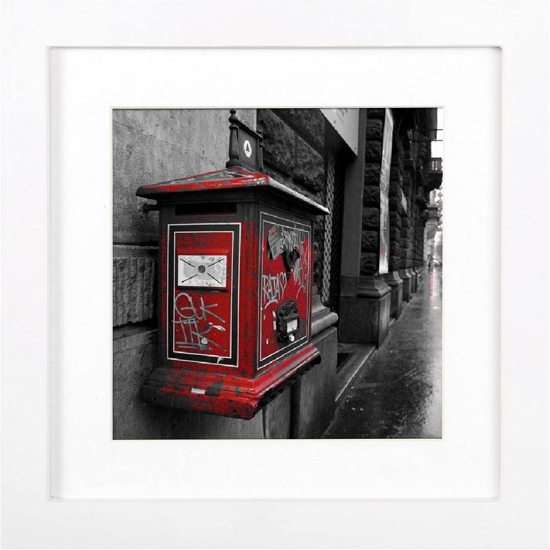 BOJIN 8x8 Picture Frames White, Solid Wood Display Pictures 6x6 with Mat or 8x8 Without Mat, Table Top Home Decoration or Wall Hanging Square Photo Frame BOJIN 8x8 Picture Frames White, Solid Wood Display Pictures 6x6 with Mat or 8x8 Without Mat, Table Top Home Decoration or Wall Hanging Square Photo Frame