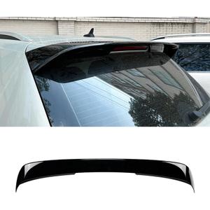 Rear Roof Spoiler Compatible with VW Tiguan MK2 R-Line 2017 2018 2019 2020 2021 2022 2023 Car Rear Trunk Roof Spoiler Splitter Wing Kit, Glossy Black