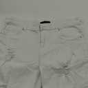 TUREFACE Mens Denim Shorts Fashion Slim Fit White Jean Shorts Skinny Stretch Ripped Dress Jorts Lightweight Frayed Short for Summer（White, 28）