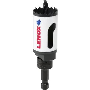 LENOX Tools Hole Saw, Bi-Metal, Speed Slot, Arbored, 1-3/16-Inch (1772474)
