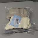2 x AugRing Women's Striped Cotton Crew Socks Cozy Casual Athletic Quarter Socks for Running & Gym Size 5-11