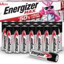 Energizer AA Batteries, MAX Double A Battery Alkaline, 24 Count