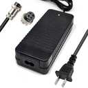 HERISKEER 63V 4 Prong Charger for Segway Ninebot S/S-MAX, Mini Pro/MiniPro, GoKart/Go Kart/Go Kart Pro, N3M240 N3MM240 Power Supply 4 Pin Connector