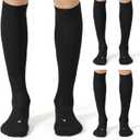 CS CELERSPORT 3 Pack Soccer Softball Baseball Socks for Youth Kids Adult Multi-Sport Compression Knee High Socks, Size: Medium