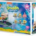 Funko POP Rides Deluxe: Spongebob Squarepants - Mermaid Man & Barnacle Boy with Invisible Car - Collectable Vinyl Figure - Gift Idea - Official Merchandise