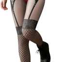 MISSMILLER Leggings for Women Sexy Printed Halloween Christmas Stretchy Tights Yoga Pants Workout Running Leggings (M)