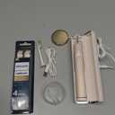 Philips Sonicare DiamondClean Prestige 9900 Rechargeable Electric Toothbrush with SenseIQ, 5 Premium All-in-One Brush Heads, Plaque Removal, Gum Care, Whitening, Champagne, BD9001AZ