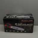 16" Cordless Electric Chainsaw - 42V Brushless Dual Battery Powered Power Chain Saw With 2 x 5.0Ah Battery & Charger & Tool-Free Tensioner & Instant-Stop Chain Brake for Tree & Wood Cutting