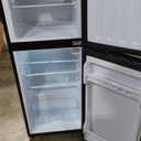 4.8 Cu. Ft. Fridge with Freezer, 2-Door Mini Fridge with Freezer, Adjustable Thermostat Small Refrigerator, Dorm Refrigerator for Apartment, Office, Kitchen, Black