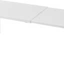 Nxconsu Cabinet Shelf Expandable Organizer Riser Rack for Kitchen Pantry Cupboard Under Sink Countertop Home Organization Extra Storage Space Saver Heavy Duty Metal Edgeless Design White (8.26D * 14.56-24.6W * 8.46H)