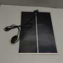 Reptile Heating Pad with Temperature Adjustment, 110V Non-Adhesive Heat Mat for Reptiles Tortoise Snakes Lizard Gecko Hermit Crab Turtle Amphibians - 20W Terrarium Heat Pad (16.5 x 11 IN)