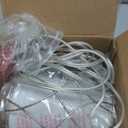 Hanging Lights with Plug in Cord,Hanging Lamps That Plug into Wall Outlet with Dimmable Switch and 15 ft Clear Cord, Swag Lamp for Bedroom Kitchen Island Living Room (Bulb Included) (Silver)