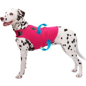 Dog Anxiety Vest and Shirt, Skin-Friendly Calming Shirt - Thunder Jacket for Pet Vet Visits - Dog Jacket for Thunder, Fireworks, Anti Anxiety Vest for Pet Without Medicine & Training XL