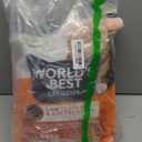 WORLD'S BEST CAT LITTER Low Tracking & Dust Control Multiple Cat Unscented 15-Pounds - Natural Ingredients, Quick Clumping, Flushable & Made in USA - Long-Lasting Odor Control & Easy Scooping