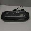 Aurora AU660S 6-Sheet Strip Cut Paper/Credit Card Shredder Without Wastebasket, Portable with Extendable Arm, Black