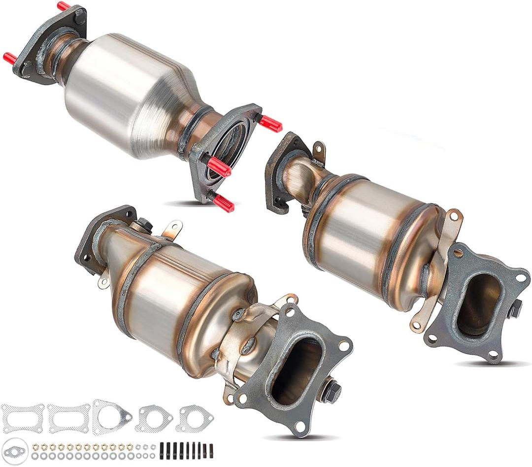 PHILTOP Catalytic Converter Compatible with Honda, Acura 2010-2014 Pilot/TL/Ridgeline 3.5L, 2011-2014 Odyssey/TSX 3.5L, 2008-2012 Accord 3.5L, 2013-2017 RDX 3.5L, EPA Compliant #OE 16658 16643 16447