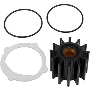 Water Pump Impeller Raw Sea Impeller Repair Kit Compatible With Johnson 09-812B-1 Yanmar 119773-42600 Sierra 18-3306 Indmar S685007