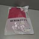 MEROKEETY Women's 2025 Long Sleeve Bodycon Sweater Dress Fall Winter Crew Neck Ribbed Knit Maxi Dresses, Small