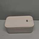 Lockable Storage Box, Small Lock Box with Combination Code for Phone/Medicine Safe/Food Home/Refrigerator/Office/Personal Items/Travel/Gift,9.25 x 5.04 x 3.62 (Beige)