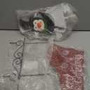 LIGHTSHINE Solar Metal Christmas Stakes Decor, Outdoor Christmas Decorations with Led Lights(2 Modes) for Porch, Lawn and Garden (Snowman and Penguin)