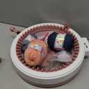 SENTRO 48 Needles Knitting Machine with Electric Adapter, Smart Weaving Loom Round Spinning Crochet Knitting Machines with Row Counter and Crank Handle Adapter Hex Steel Bit for Automatic Knit