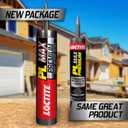 Loctite PL Premium Max Construction Adhesive, 9 fl oz Cartridge, 1 Pack - Versatile Construction Glue for Wood, Concrete, Stone & More
